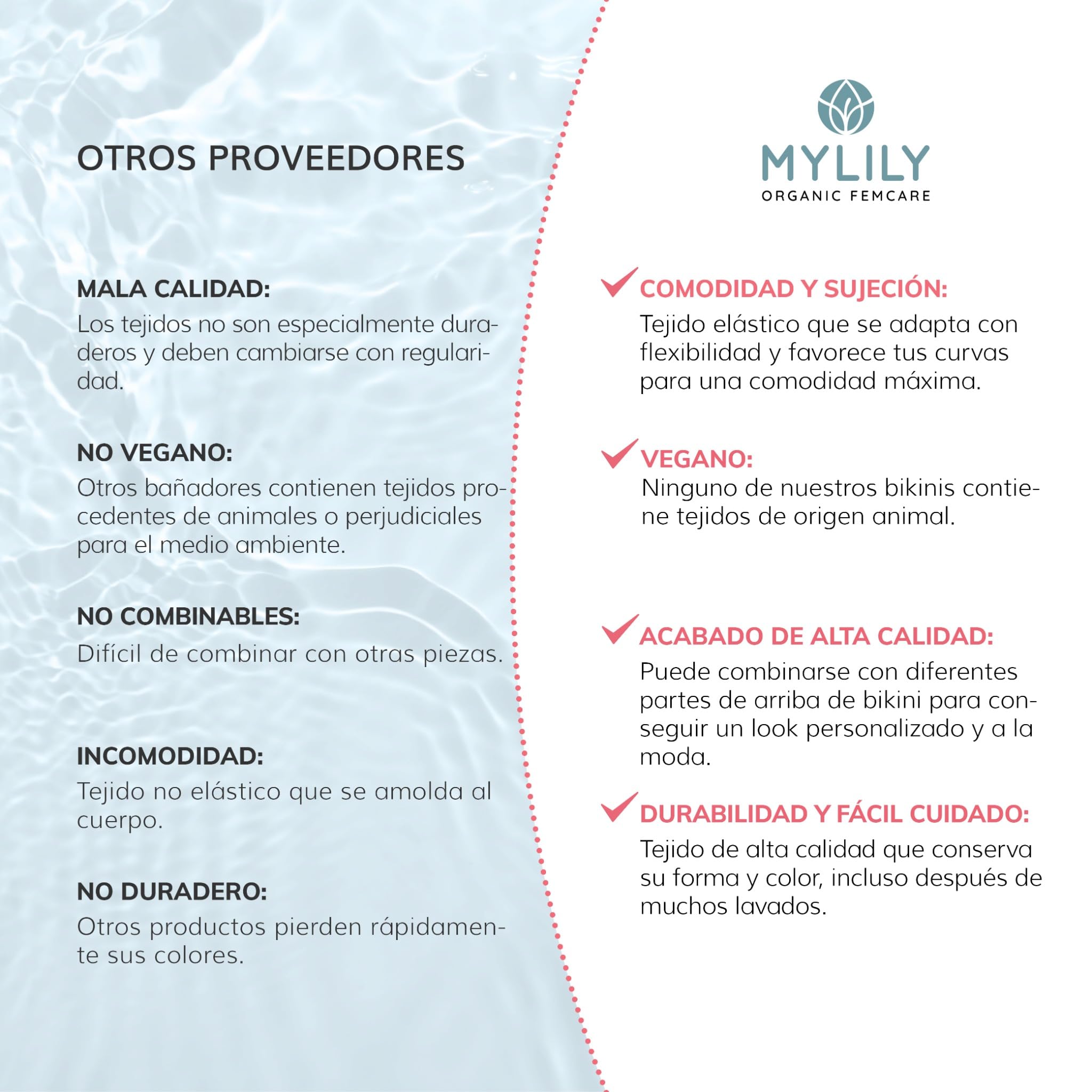 MYLILY Braguita de Bikini Tanga con Lazo Negra | Bikini brasileño Mujer |Tanga Bikini | Bañador Tanga | Parte de Abajo Bikini Mujer | Certificado Oeko-Tex