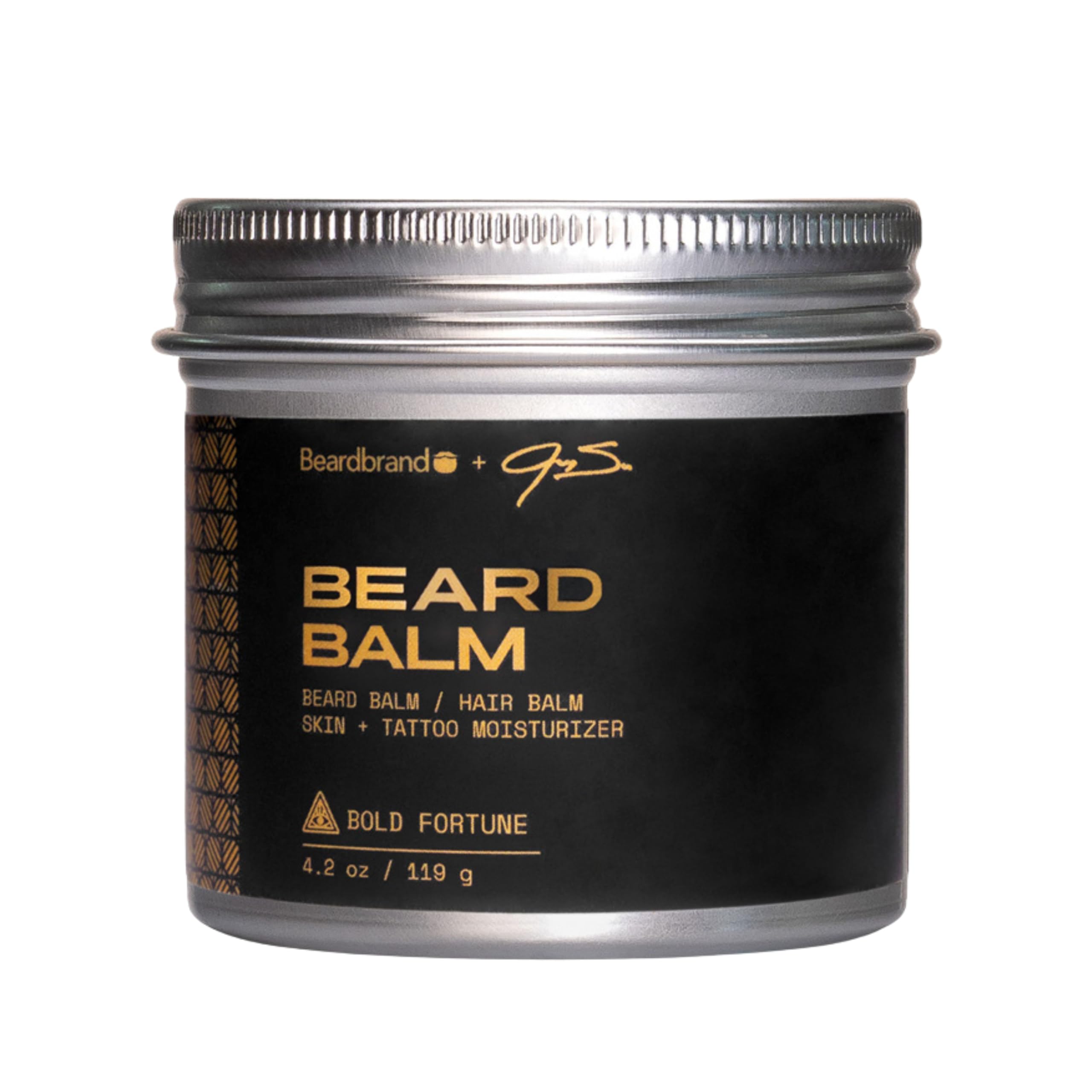 Beardbrand Utility Balm - Triple Butter Beard, Hair & Skin Moisturizer, 4.2 oz