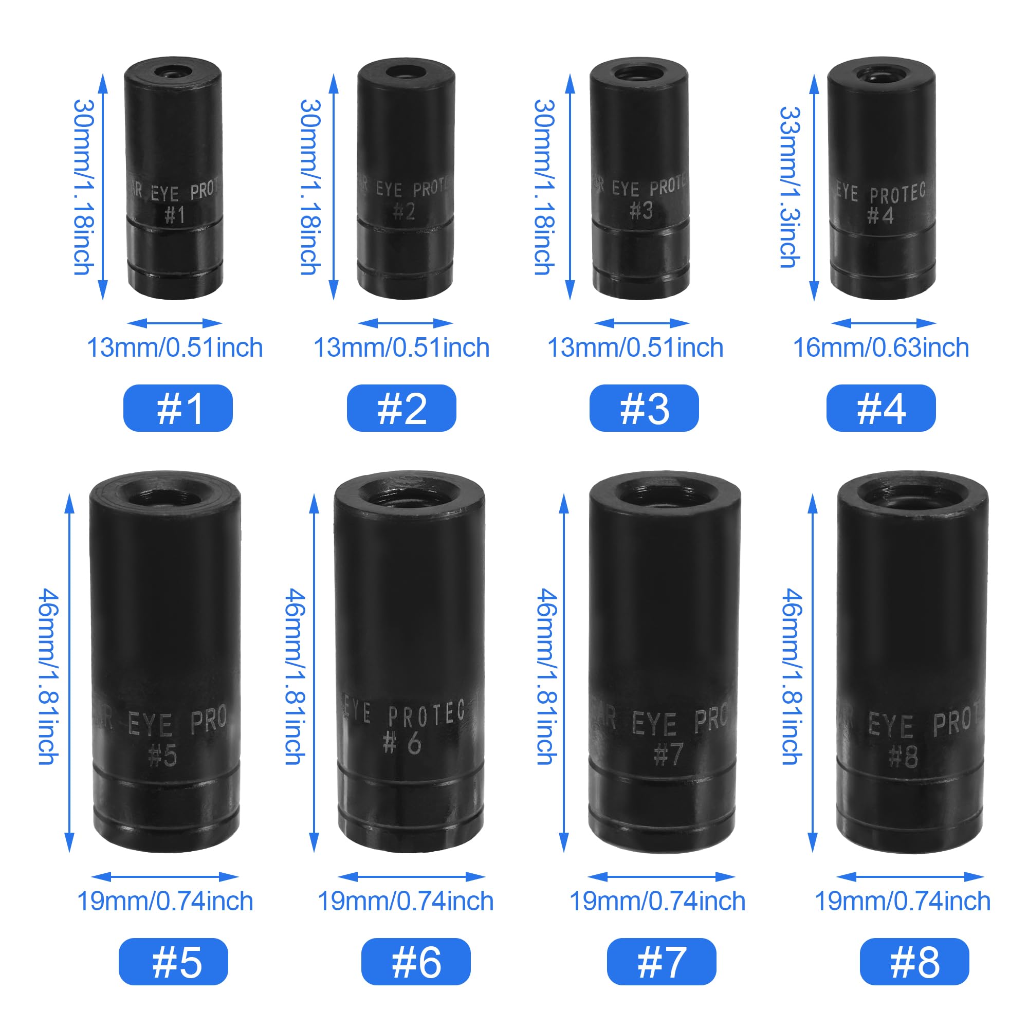8PCS Thread Tap Socket Set - Image 2