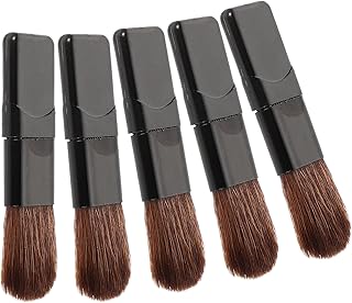 WOONEKY Juego de 5 brochas de maquillaje de c...