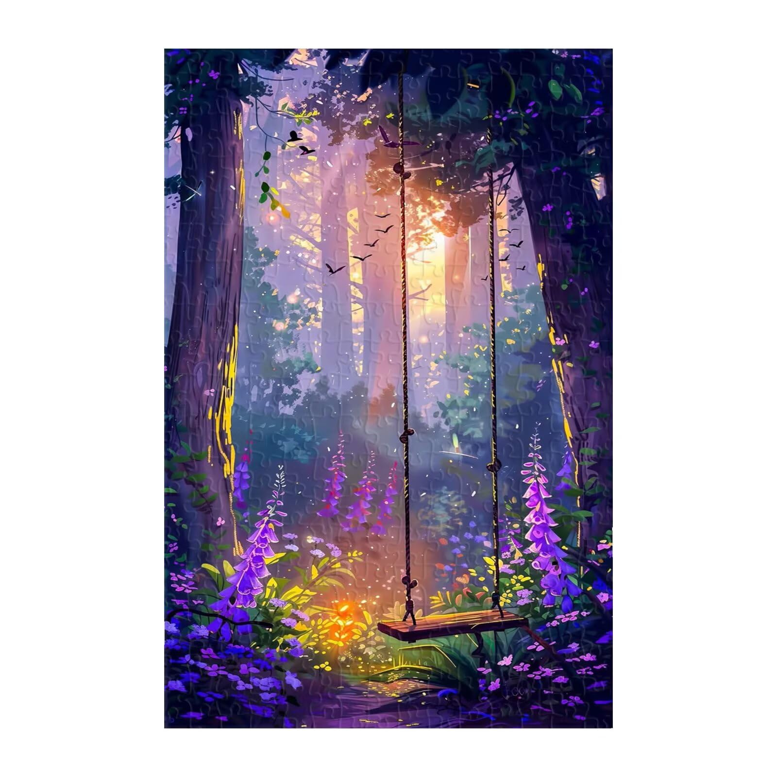 Puzzle 2000 Pezzi, Fiori Giungla Puzzles, Puzzle Impossibile Gioco Logici Sfida Difficile Puzzles 2000 Pezzi per Adulti