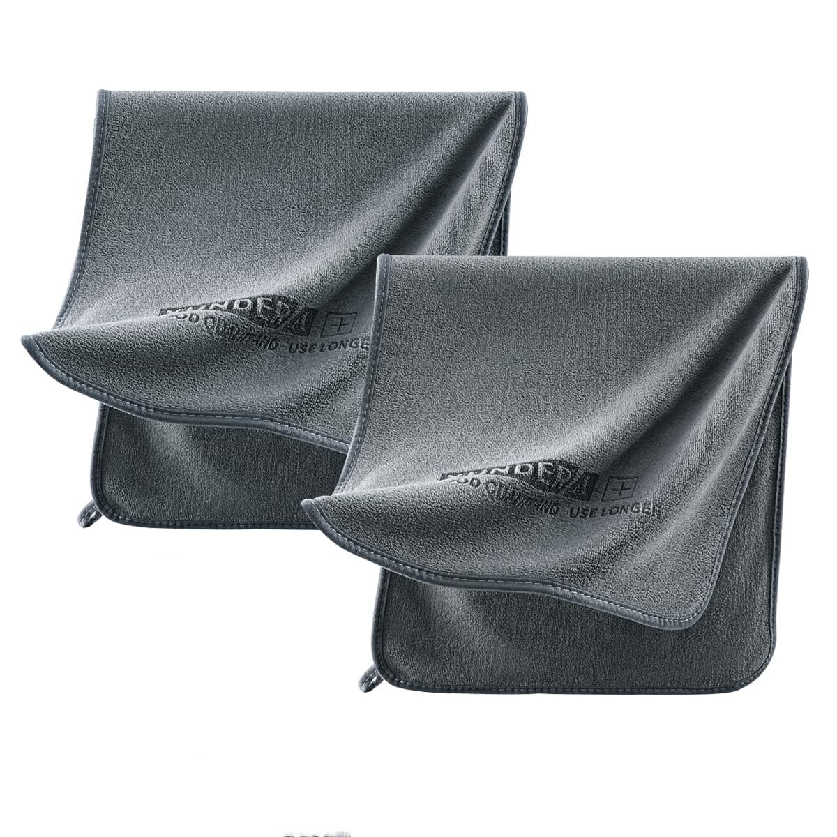 2 Pcs Car Cleaning Cloth, Microfiber Cloth for Car 35 x 75cm Large Microfiber Car Drying Towels Lint Free, Scratch Free, Highly Absorbent Drying Towel Car Cleaning Accessories for Car, SUV, RV, Truck