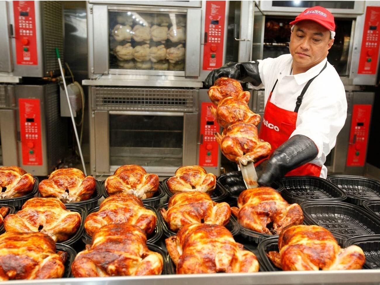 Manoplas Horno, Guantes for Asar a la Parrilla Resistentes al Calor, Impermeables, for, cocinar, freír y Pavo Cocinar Barbacoa(35cm)