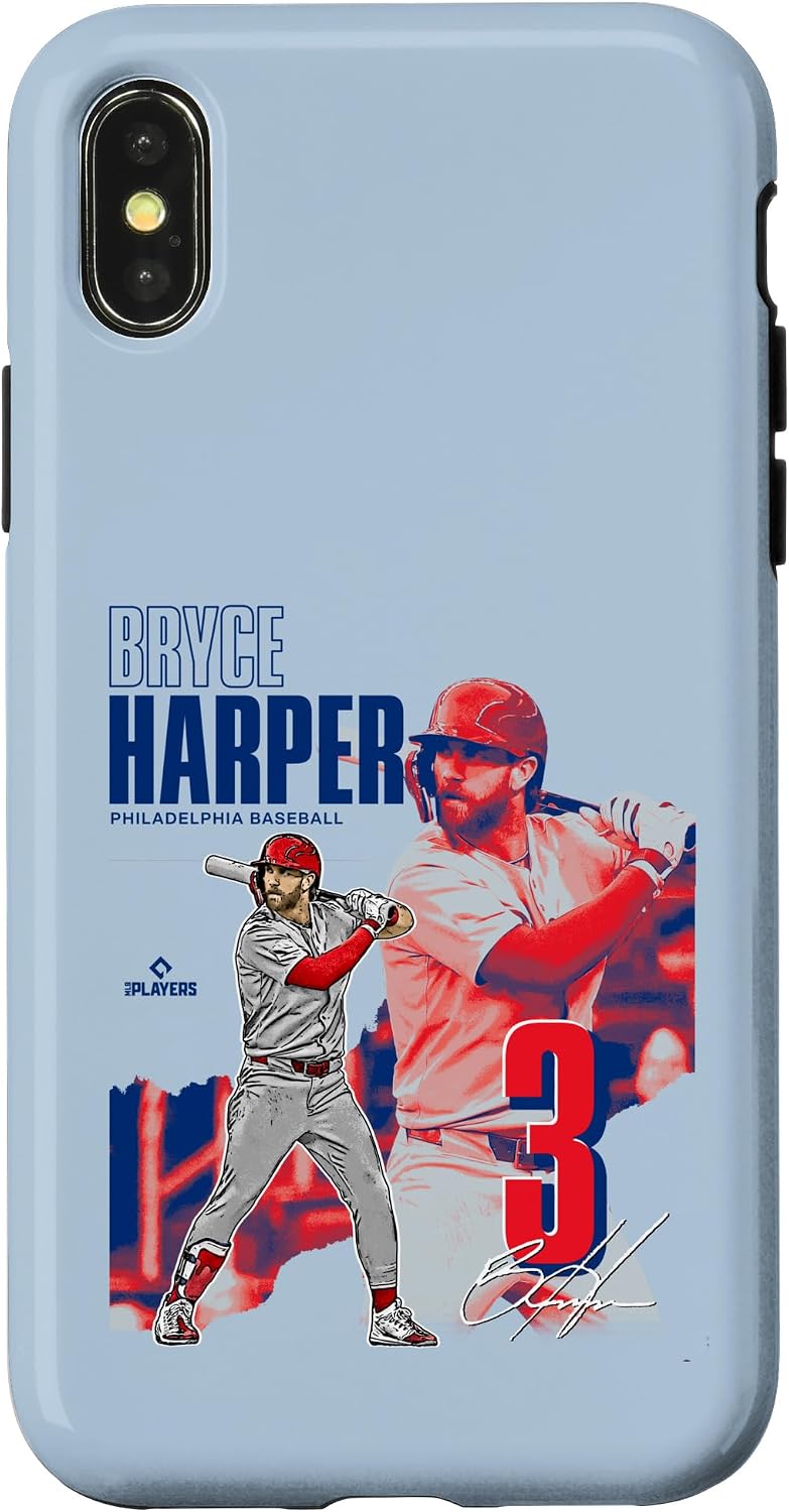 Bryce Harper | Philadelphia MLB Baseball Players| MLBBHA304N Case for iPhone 16