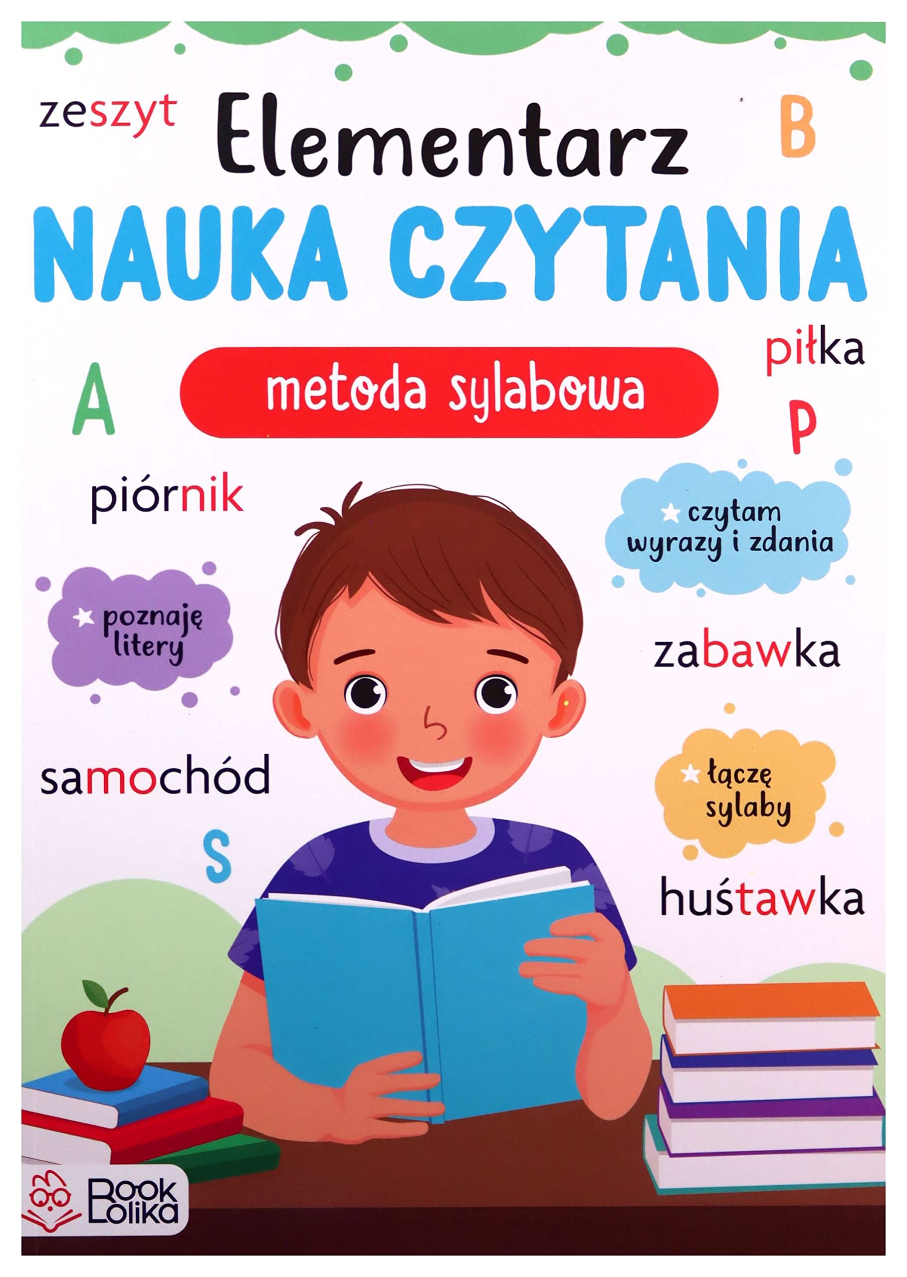 Elementarz. Nauka czytania metodą sylabową.