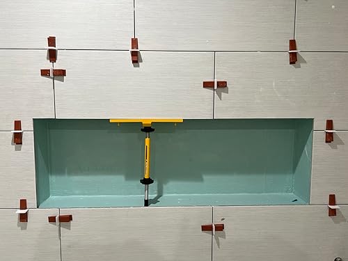 Miniatura 5 de Soporte patentado de nicho de azulejos PLANUM - Kit de herramientas de azulejos de nicho de ducha para remodelación y construcción del hogar |