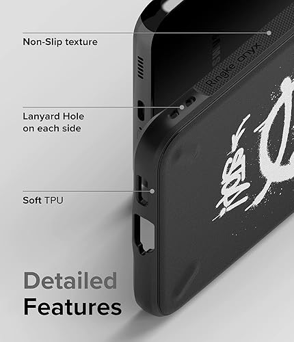 Miniatura 6 de Ringke Onyx - Funda protectora compatible con Samsung Galaxy S22 5G (2022), diseño impreso, resistente, resistente, duradero, a prueba de golpes,