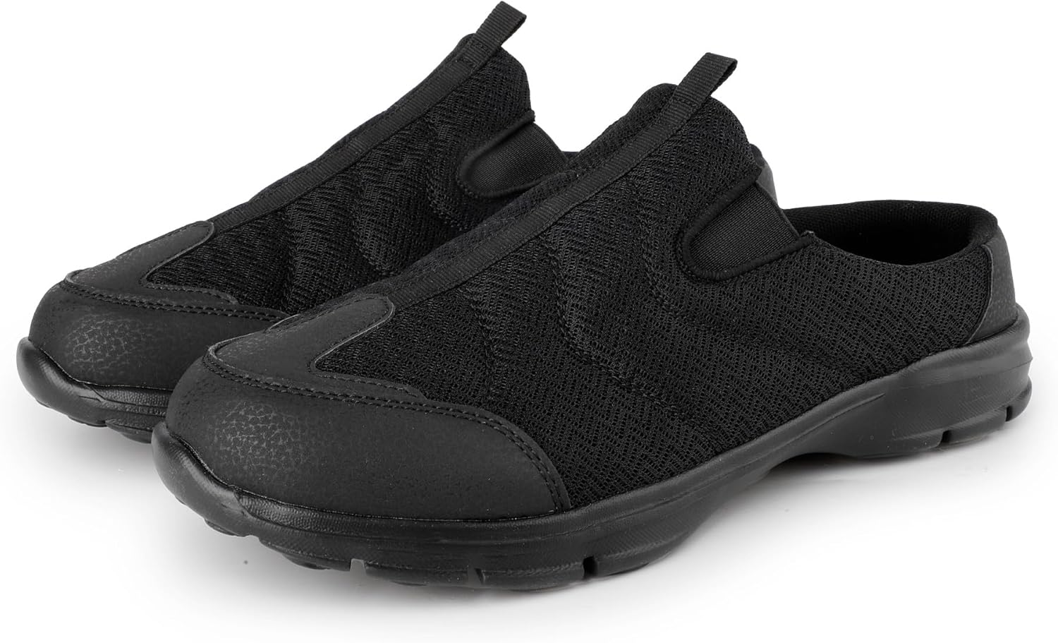 Slip-On Mules for Women & Men | Lightweight Breathable Walking Shoes | Easy On/Off Open Back Sneakers & House Slippers | Comfortable Closed-Toe Clogs | Indoor/Outdoor Casual Shoes - Image 7