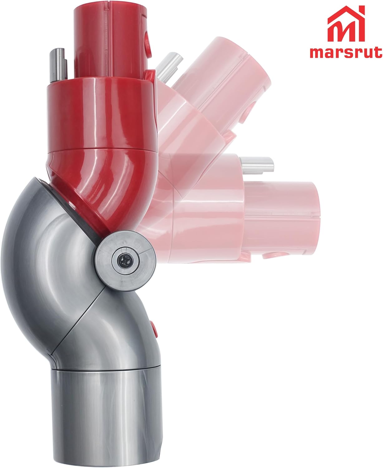 Low Reach Adapter Fit for Dyson V7, V8, V10, V11, V15 Detect Vacuum Cleaner Conversion Head, 970790-01 Quick Release Hose Adaptor Attachments, Tool Parts Accessories for Cleaning Under Couch at Home image 4
