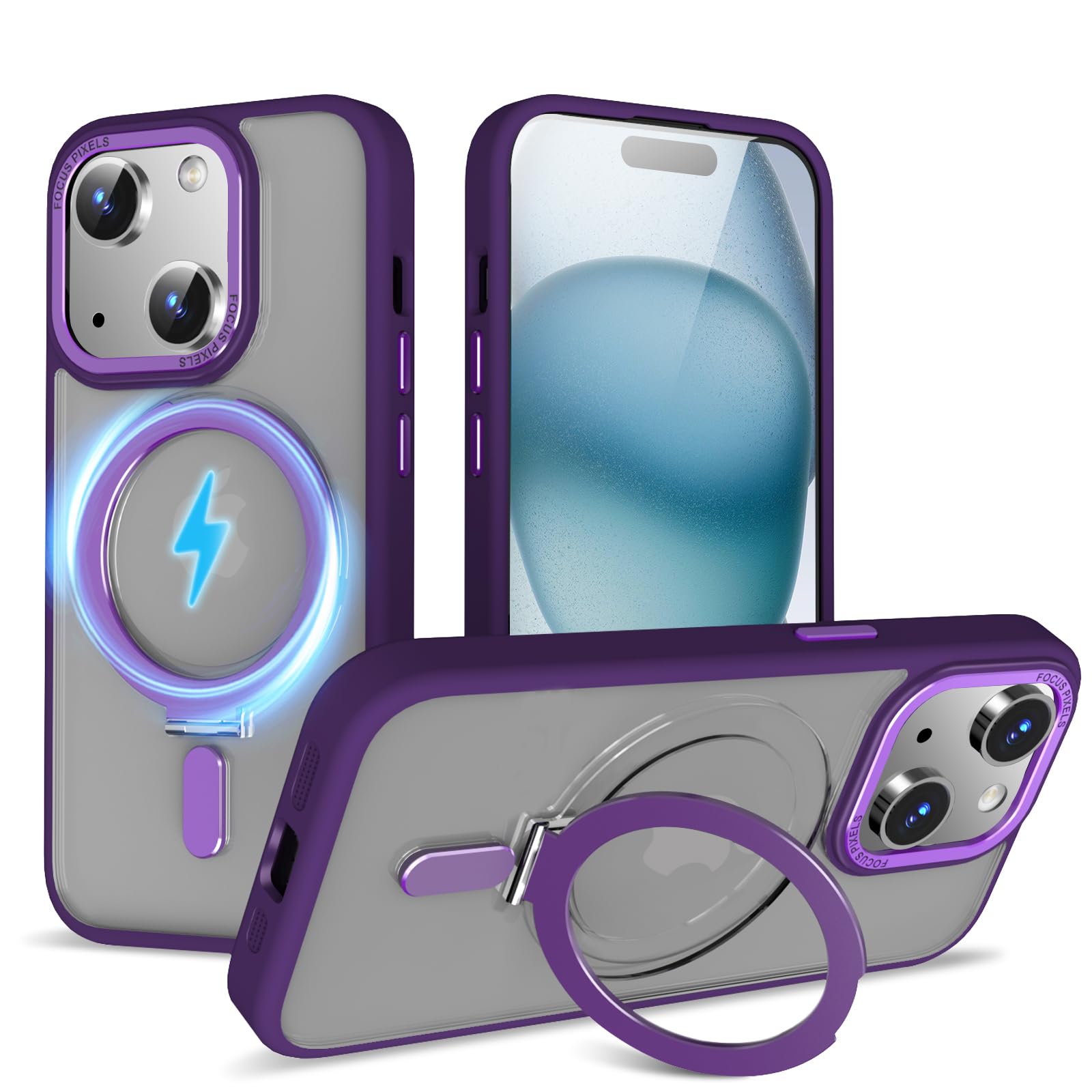 ★⭐︎iPhone 15 Pro ケースMagSafe対応多機能一体スタンド Amazon.co.jp: iPhone 15 Pro Max ケース MagSafe対応 クリア 多機能