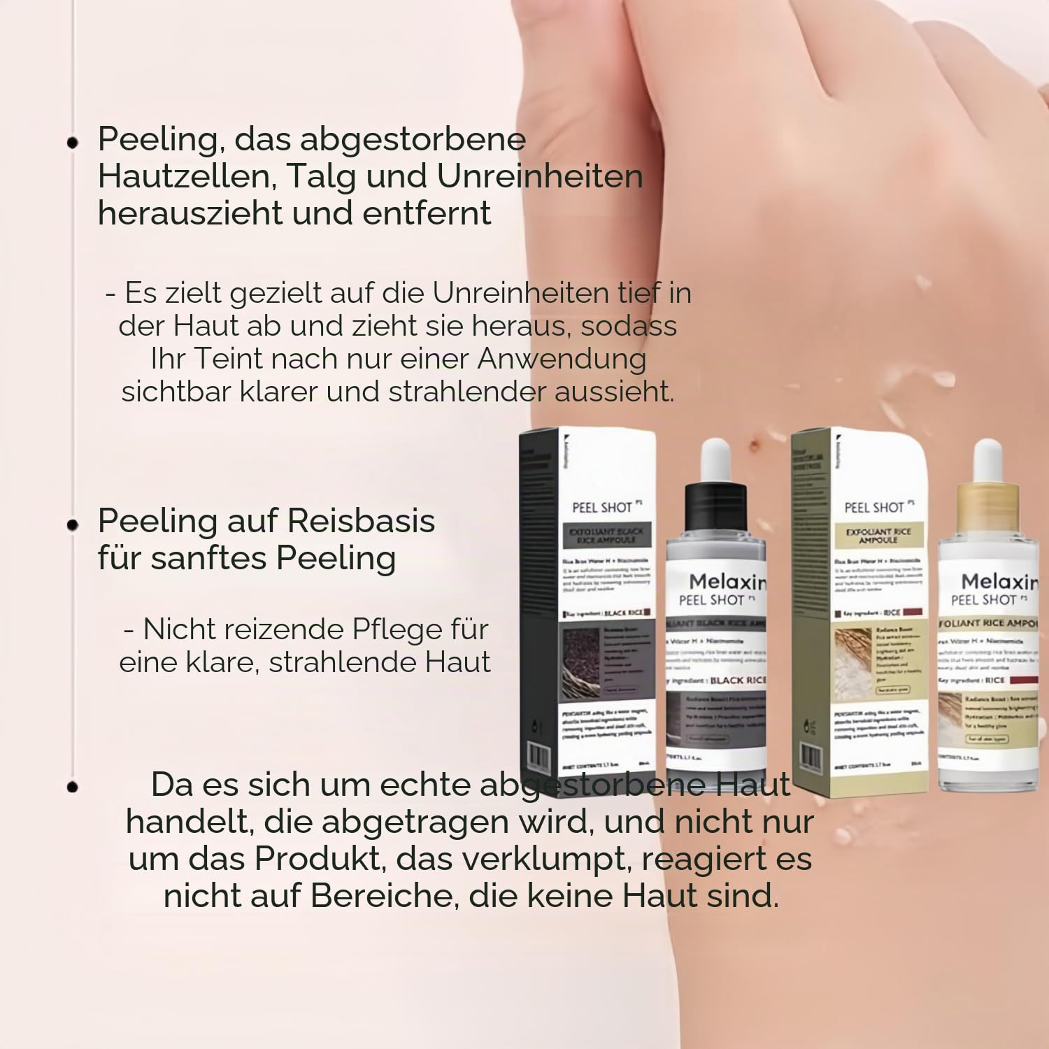 Drmelaxin Serum Peel Shot (Black-White)