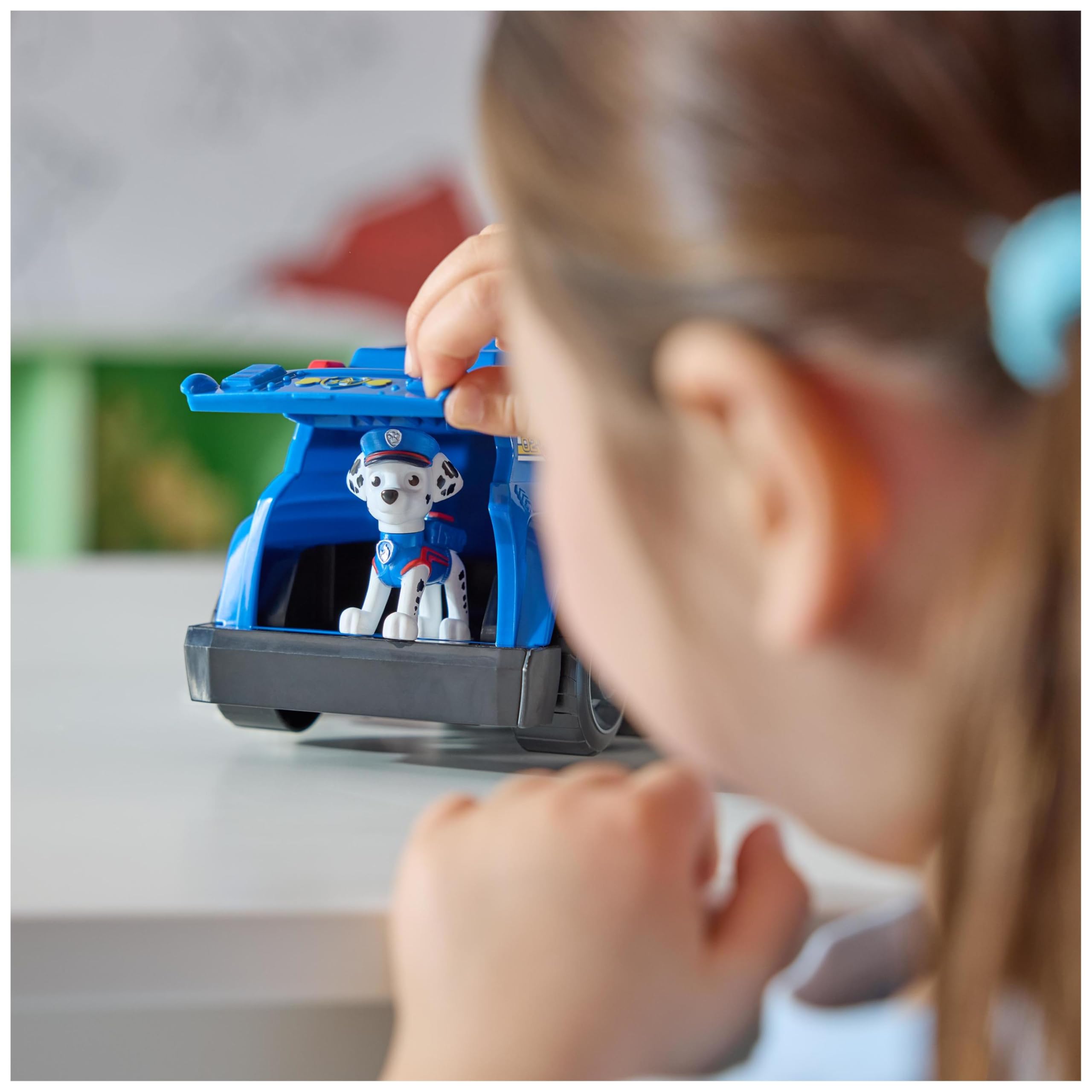 Paw Patrol - Pat Patrouille - Camion Équipe Chase Marcus Stella Ruben Rocky Zuma - Voiture Figurine À Collectionner - Pat Patrouille Jouet - Voiture Enfant - Jouet Enfant 3 Ans et +