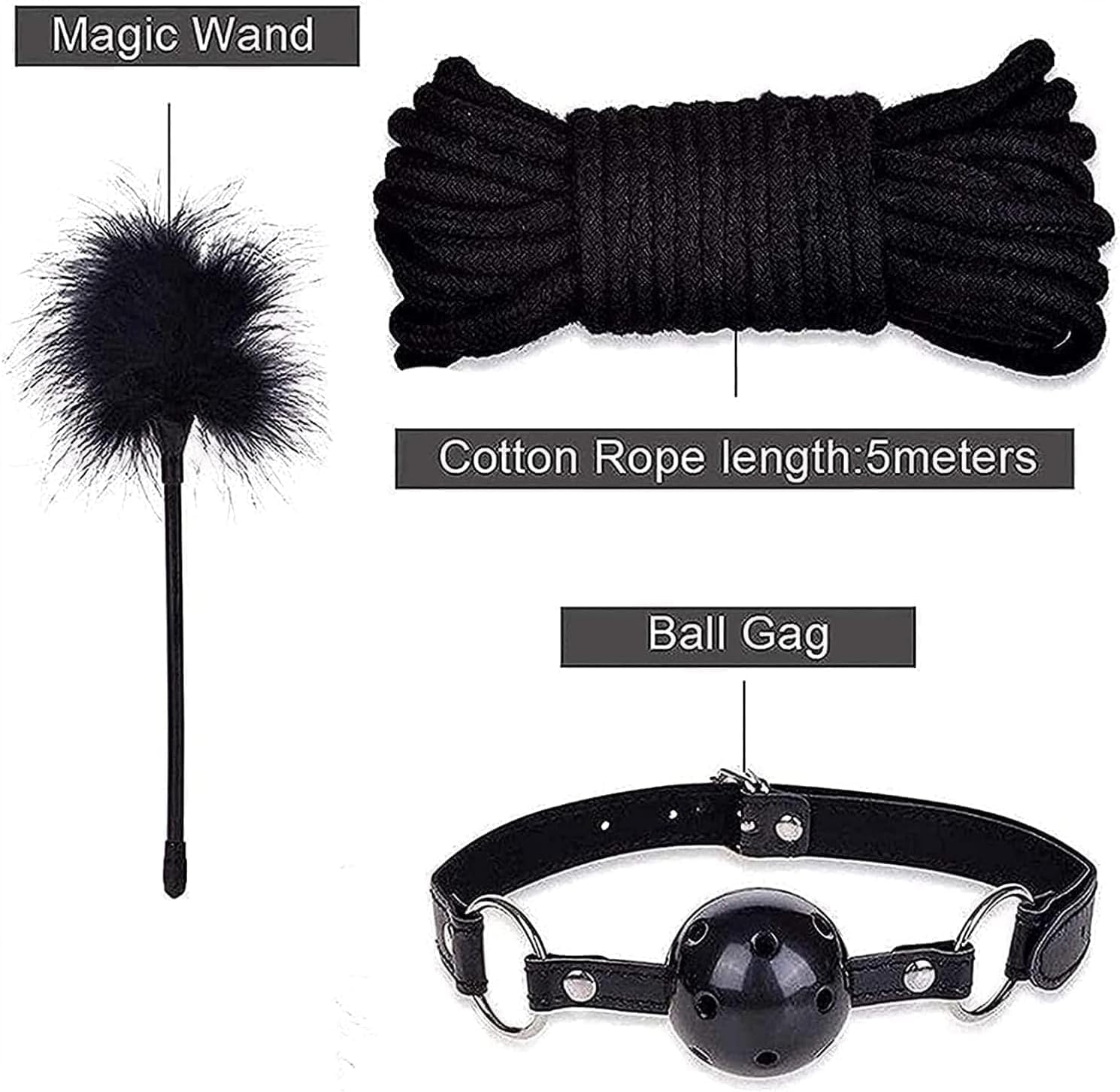 Sex Bondage Restraints Toys Selver Versatile Bed Restraints Couple Sex Toys with Sex Straps Bondage Cuffs Blindfold Feather Kit Adult Sex Toys Bondage Gear Accessories for Couples Game Hoodies