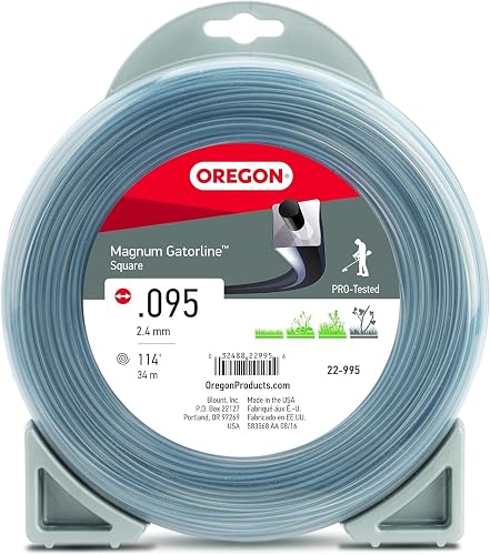 Oregon 22-995 Magnum Gatorline Square Trimmer Line .095-Inch by 114-Foot