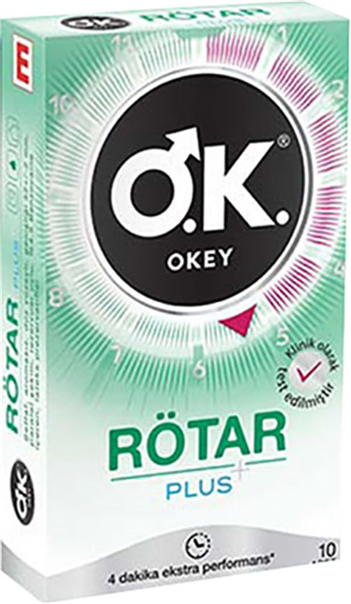 Okey Rötar Plus 10'lu Prezervatif