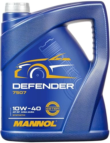 Huile moteur Defender 10W-40 huile ACEA A3/B4 API SN 5 L MANNOL