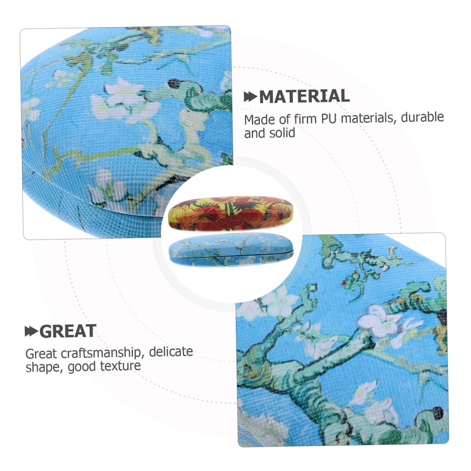 Ipetboom Organizer Per Occhiali Da Sole Astuccio Per Occhiali Da Sole Organizzatore Di Occhiali Custodia Per Gli Occhiali Margherita Custodia Per Occhiali Da Sole Viaggio Pu