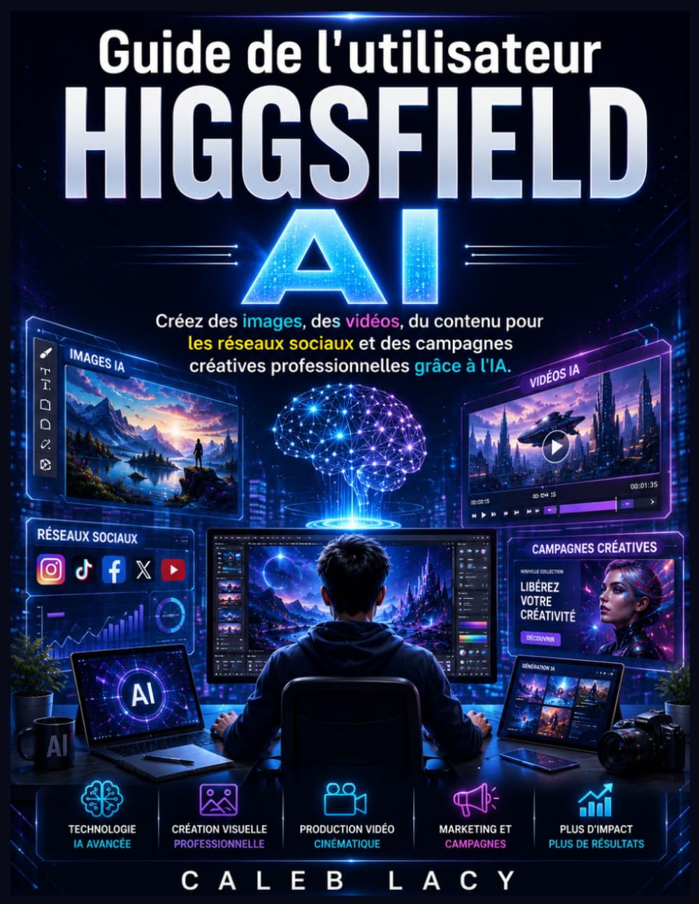 Guide de l'utilisateur HIGGSFIELD AI: Créez des images, des vidéos, du contenu pour les réseaux sociaux et des campagnes créatives professionnelles grâce à l'IA.