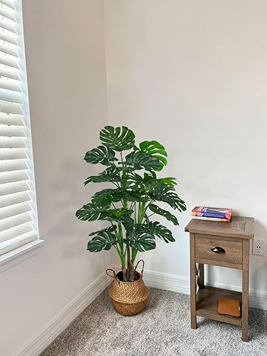 Miniatura 14 de Aveyas Árbol artificial de pájaro del paraíso de 6 pies para decoración del hogar, planta sintética de 6 pies, hoja de plátano de seda falsa, Árbol