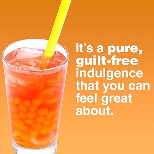 Miniatura 8 de BOBAVIDA Fruit Punch Popping Boba - 10 paquetes de Boba con pajitas para bebidas, postres y aderezos para alimentos, perlas de Boba sin OMG