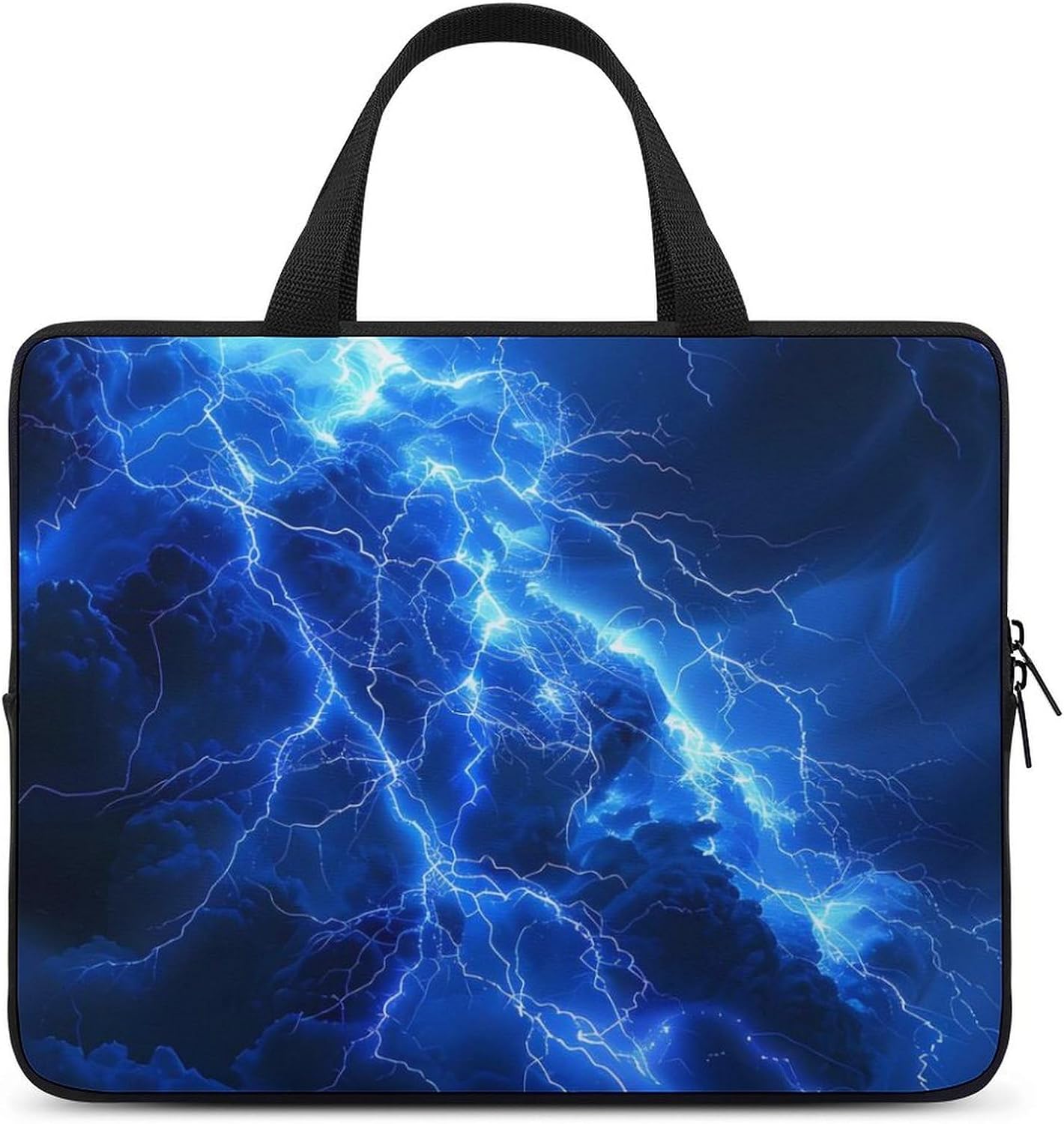 Blue Thundering Dragon Laptop Bag Print Computer Sleeve Case Protector Briefcase Totes for Women Men