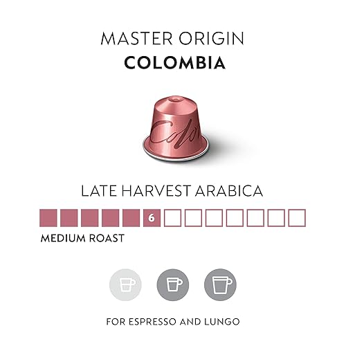 Vista 13 de Nespresso Cápsulas Original Line, Indonesia Master Origin, café tostado oscuro, 50 cápsulas de café