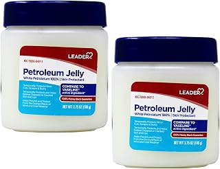 Leader Petroleum Jelly Skin Protectant 3.75 Oz Jar (2)