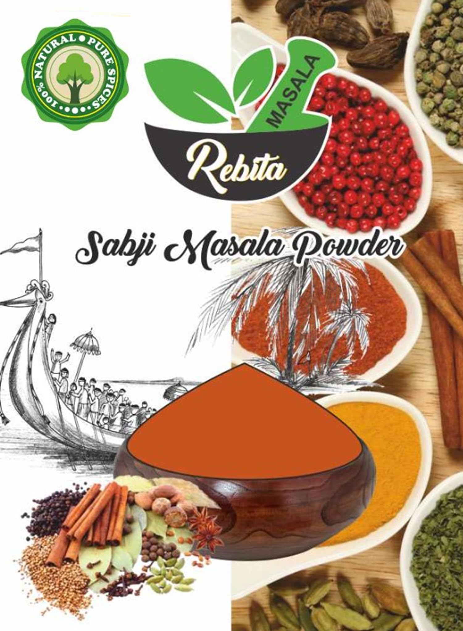 Rebita Sabji Masala Powder (B0DHSYHD84) Amazon Price History, Amazon Price Tracker