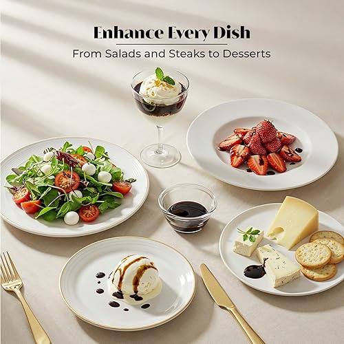 Miniatura 6 de Acetaia Bellei - Vinagre balsámico de Módena, amarillo precioso, 1.24 añejo, certificado Balsamico di Modena IGP, producto de Italia, dulce y ácido,