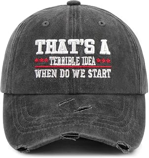 Funny Hats for Women Adults Humor Adjustable Embroidered Hat Baseball Cap Lady Golf Trucker Hats