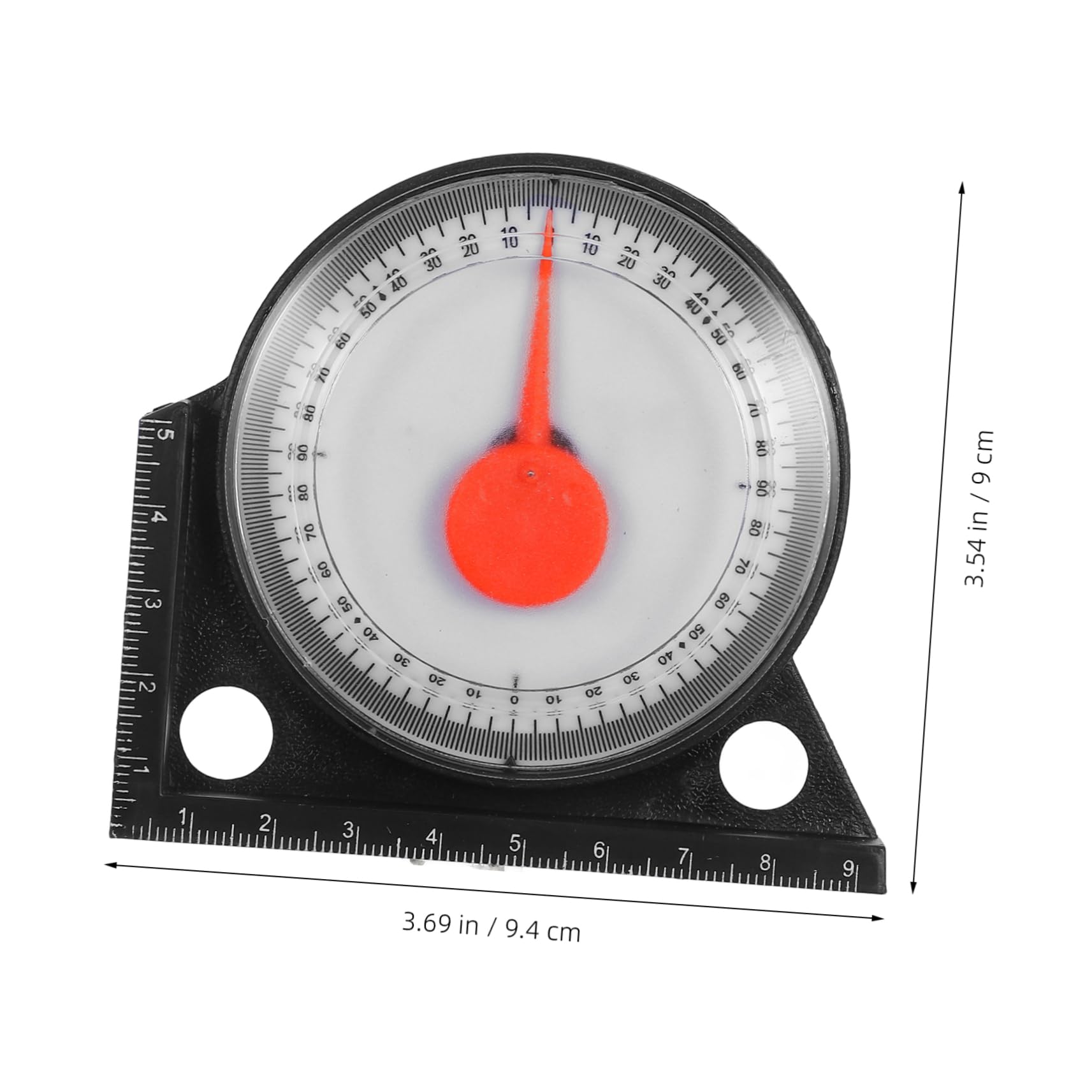OUNONA Roof Pitch Gauge Architecture Slope Measurer Tool Angle Measuring Device for Constructi