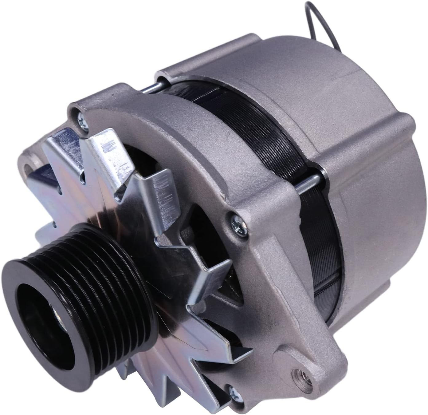 FridayParts Alternator RE509106 RE533516 SE501387 AT173624 AT173625 Compatible for John Deere 3029 4039 Engine 210LE 240 250 260 270 485E 486E 488E 550G 650G 344J 344H Replacement