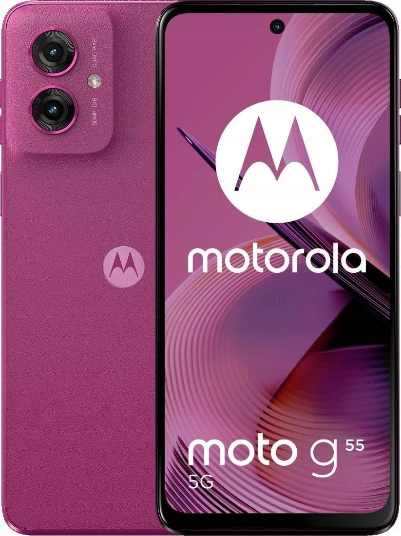 Motorola Moto G55 5G 8GB-​256GB Púrpura (Twilight Purple) Dual SIM