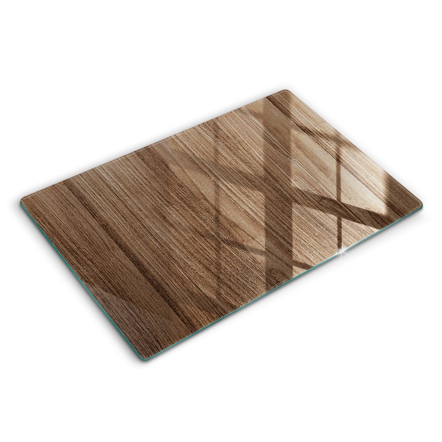 Planche à Découper Induction Wallfluent Anti-Rayures 80x52cm Texture Bois Résistant