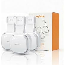 Wall Mount Holder for eero 6 and eero 6+ Router Mesh Wi-Fi System, No Messy Wires, Space Saving, Outlet Wall Mount for eero 6 Plus, Stand Bracket for eero 6 Extender, 3 Pcs