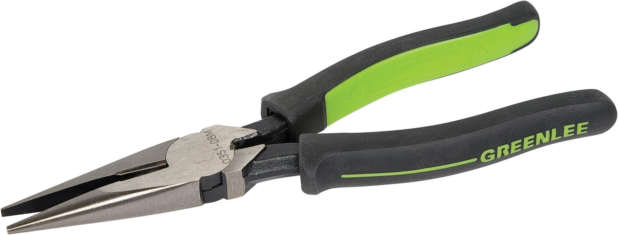 Greenlee 025108D Diagonal Cutting Pliers, Mini Dipped Grip, 8" Side Cutting Pliers