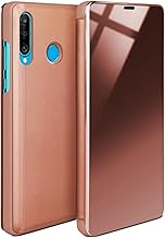 MoEx® Slim Case Compatible with Huawei P30 Lite | Clear Display On/Glossy Rose Gold