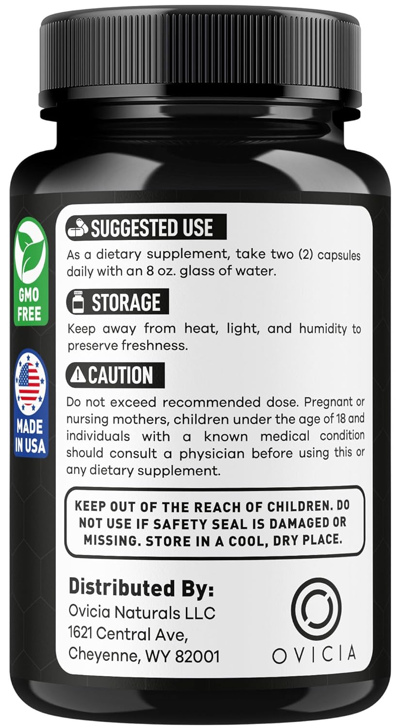 Brain Honey Capsules - Official BrainHoney Advanced Support Formula All Natural Ingredients Daily Premium Pills Vitamins for Brain Health and General Wellness, 60 Capsules for 1 Month