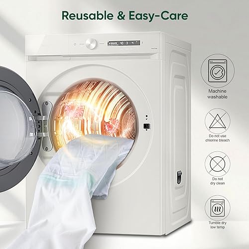 Miniatura 5 de Almohadillas de cama lavables impermeables, Queen (60 x 36 pulgadas, paquete de 1) almohadillas de cama para incontinencia y almohadillas para