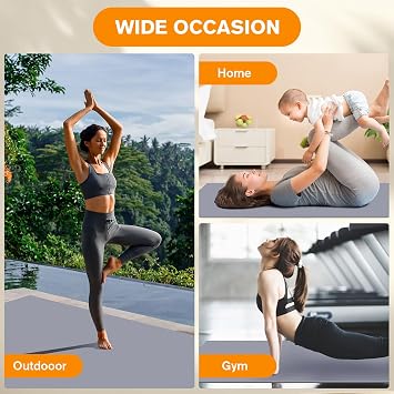 Non-Slip Dance Floor, Portable PVC Workout Pad for Ballet Pilates- Perfect for Home Dance