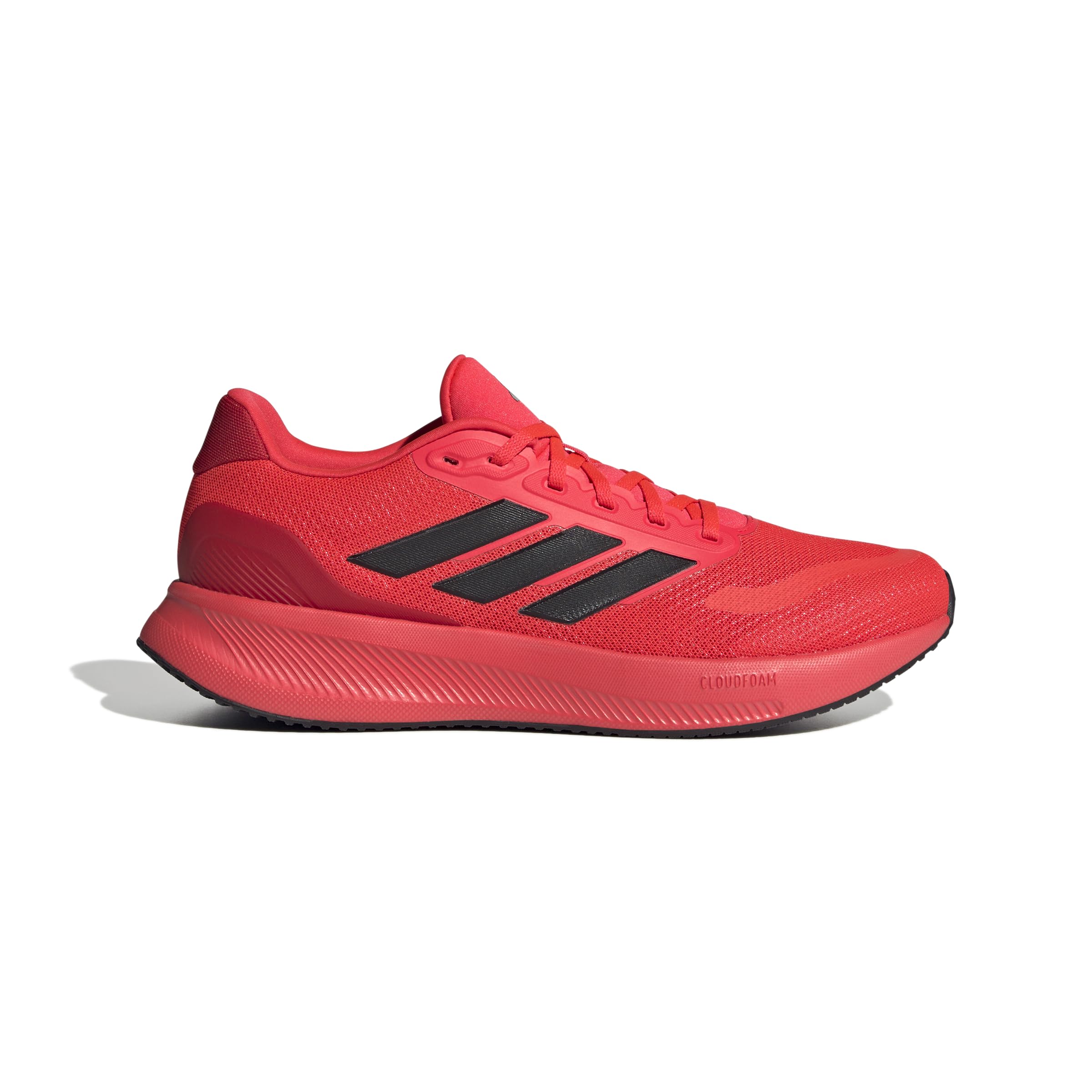 adidas Herren Runfalcon 5 Running Shoes, Lucid red/core Black/Better Scarlet, 44 EU