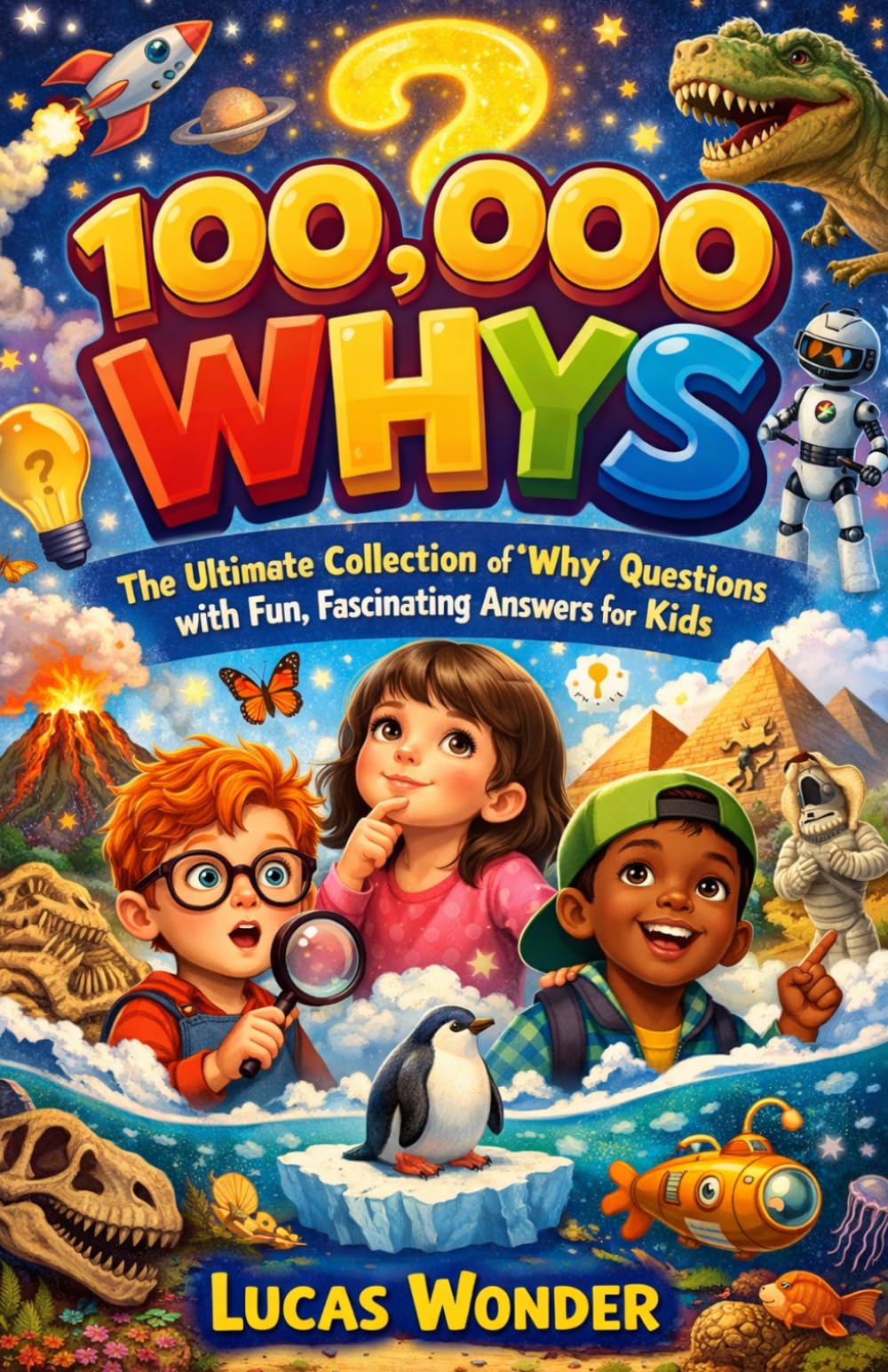 100,000 Whys Kids Book: The Ultimate Collection of “Why ” Questions with Fun, Fascinating Answers for Kids