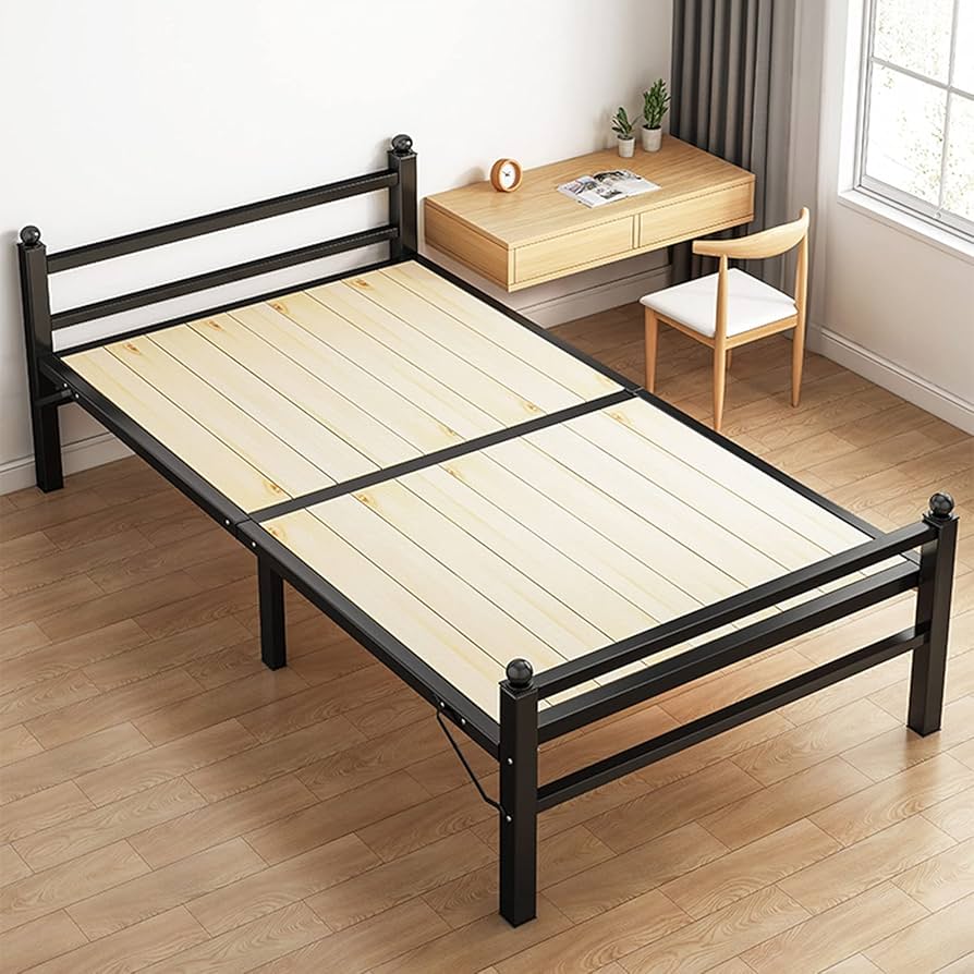 Amazon｜折りたたみベッド 天然桐 組み立て不要 すのこベッド 通気性