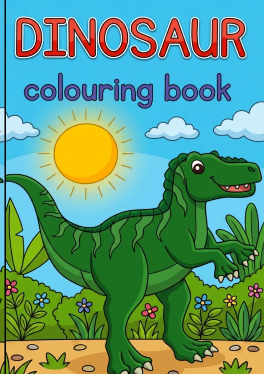 Dinosaurs Colouring Book – Roaring Fun with 28 Dino Favourites