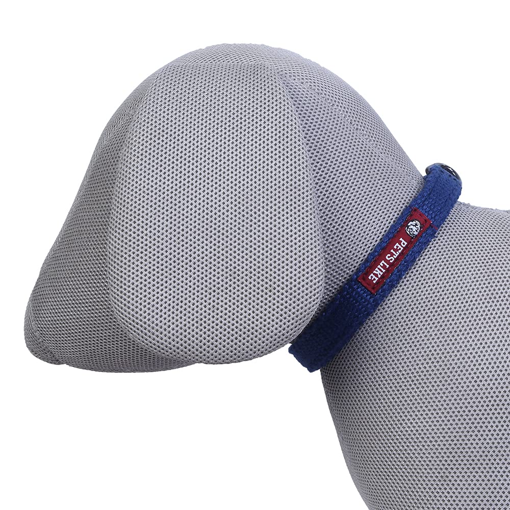 Pets Like Dog Spun Poly Collar Navy Blue(15mm) (GE-PL5181D) (B09D3BR656) Amazon Price History, Amazon Price Tracker