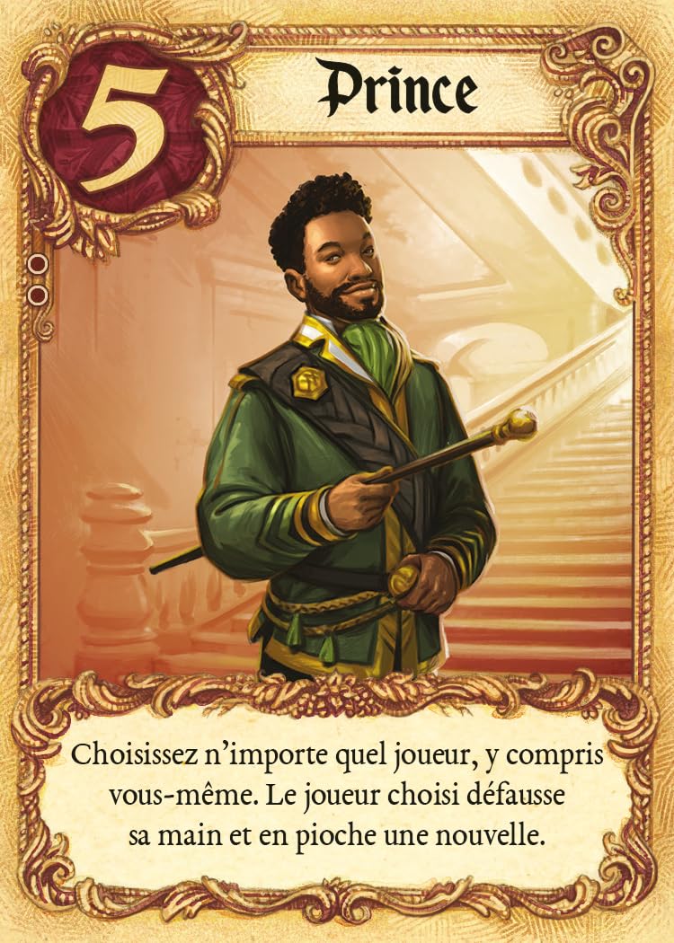 Asmodee Love Letter Jeu de Cartes Stratégique 10 Ans 2-6 Joueurs 15 Min Version Française Z-Man Games