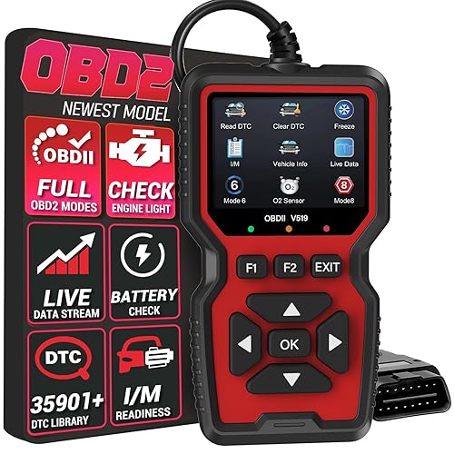OBD2 Scanner Diagnostic Tool, Check Engine Code Reader OBD2 Scanner