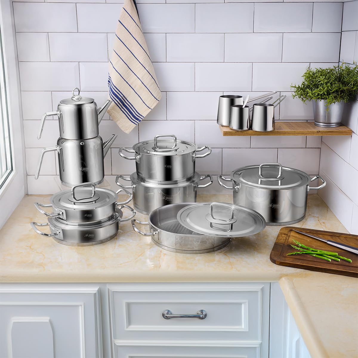 Aryıldız Vento Prestige Steel 20 Parça Ideal Set