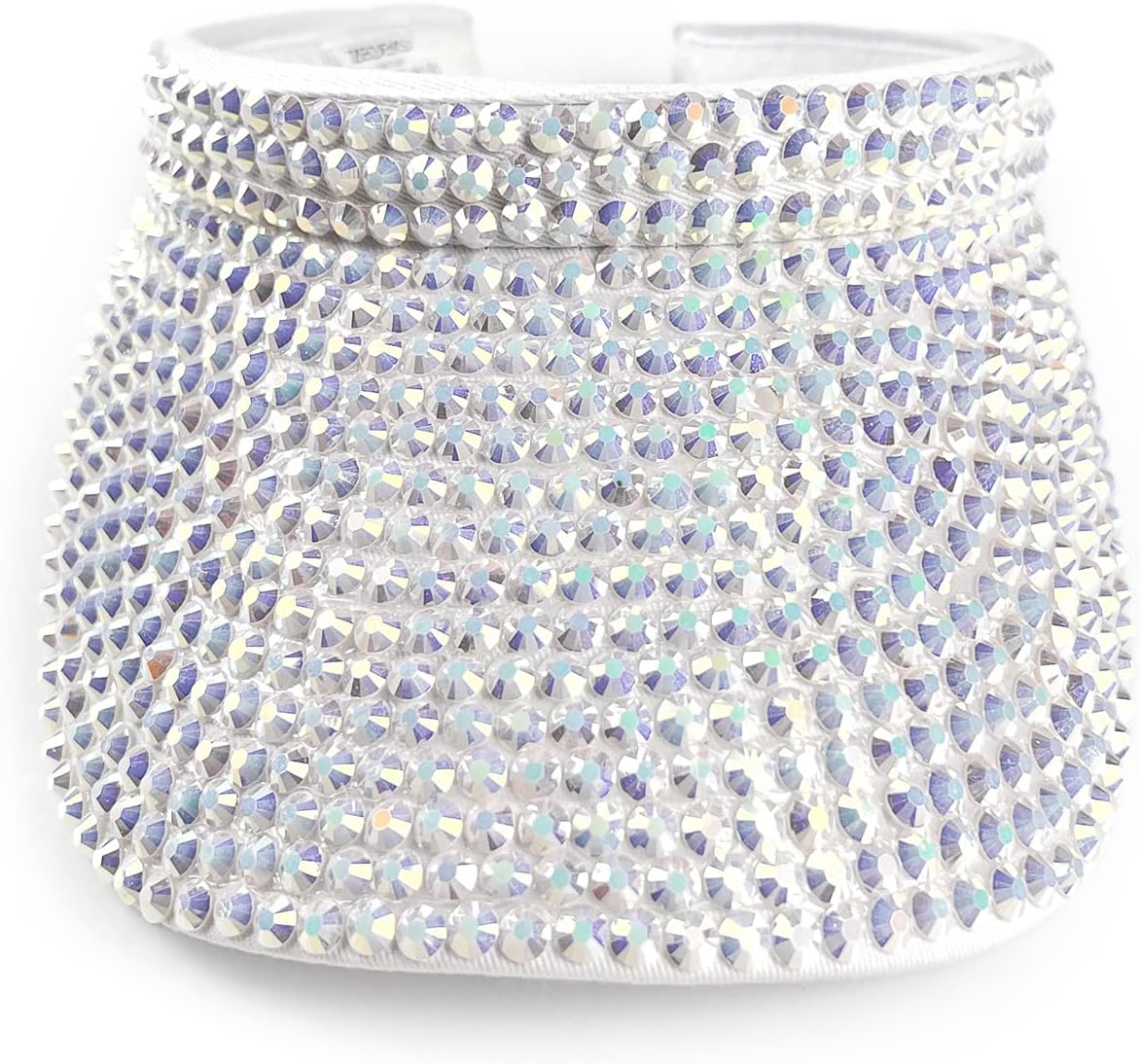 Bling Victoria Sun Visor Hat!Sparkle Party Rhinestone UPF 50+ Women Beach Hat!Outdoor Sports Fashion Golf Hat