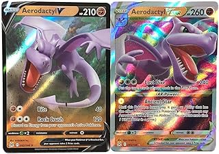 Aerodactyl V & VStar Lost Origin - Pokemon Ultra Rare Card Set 092/196-093/196